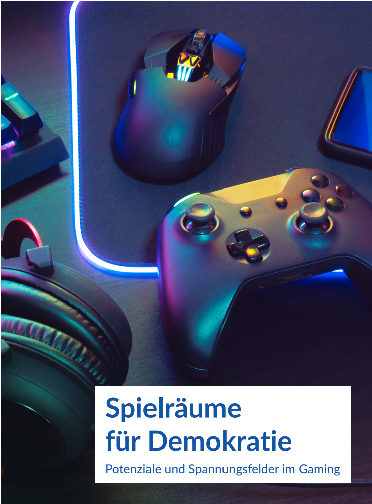 Coverbild der Studie "Spielräume für Demokratie"