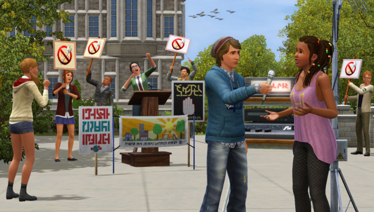 Bildausschnitt aus dem Spiel "Die Sims 4"